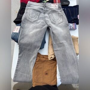 Gray  True Religion Denim Jeans